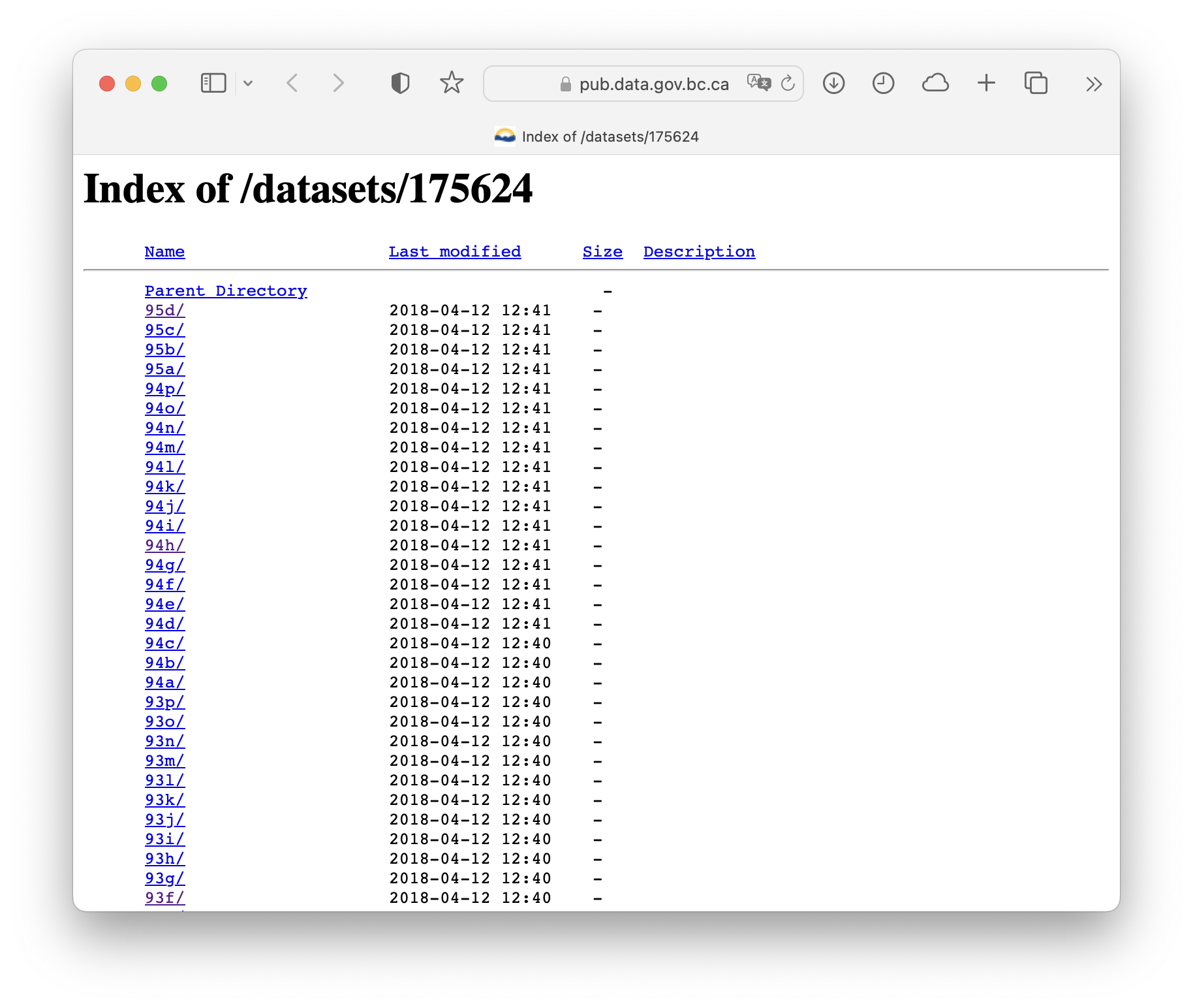 Hey kid, wanna download some free 25 m resolution DEM data? Just click through these several dozen links and trust us...
